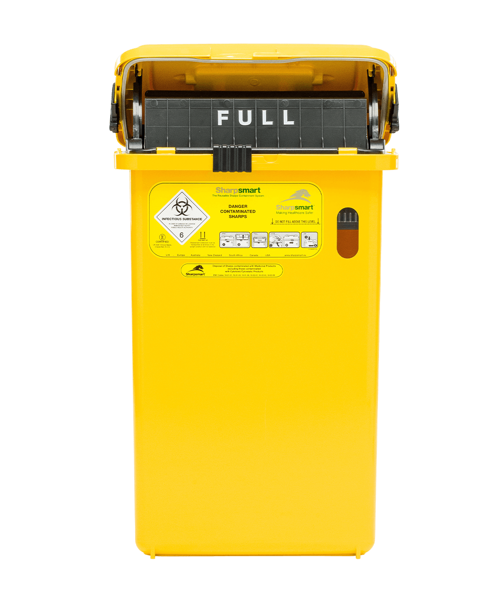 S32 | Sharpsmart Reusable Sharps Container | Sharpsmart