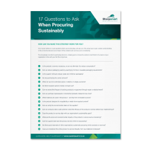Sustainable Procurement Checklist