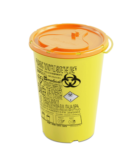 0.7 Litre Non-Medicinal Sharps Container