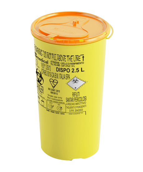 2.5 Litre Non-Medicinal Sharps Container
