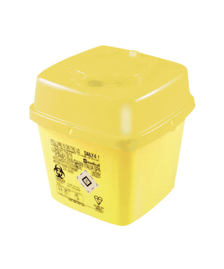 4 Litre Disposable Sharps Container