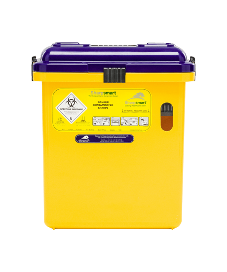 S22 Cytotoxic Sharps Container