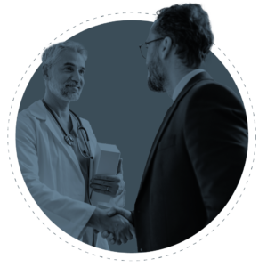 Healthcare Uninterrupted Circle Images Doctor Handshake