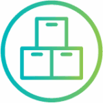 Icon Sharpsmart Storage Outline Gradient 100px