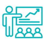 QBR Outline Aqua Icon 100px